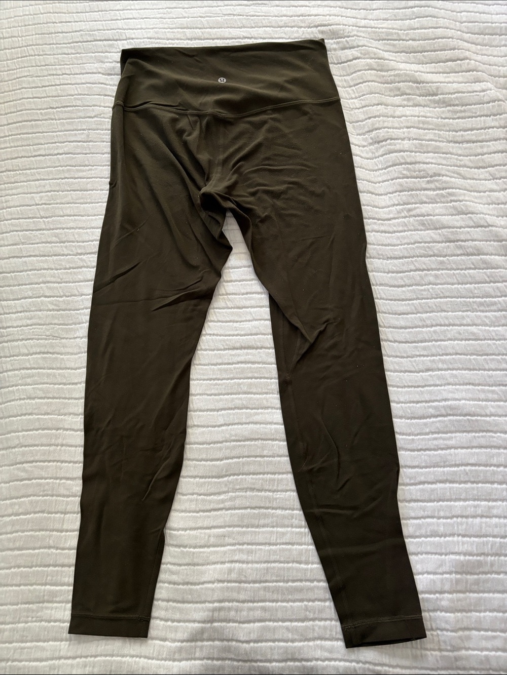 lululemon athletica Olive Green High-Rise Leggings